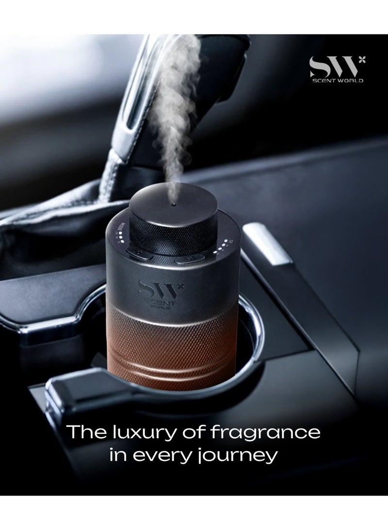Scent World ScentWorld Car Diffuser – Premium Car Fragrance Diffuser with FREE Fragrance Gift Box - Blue - Image 5